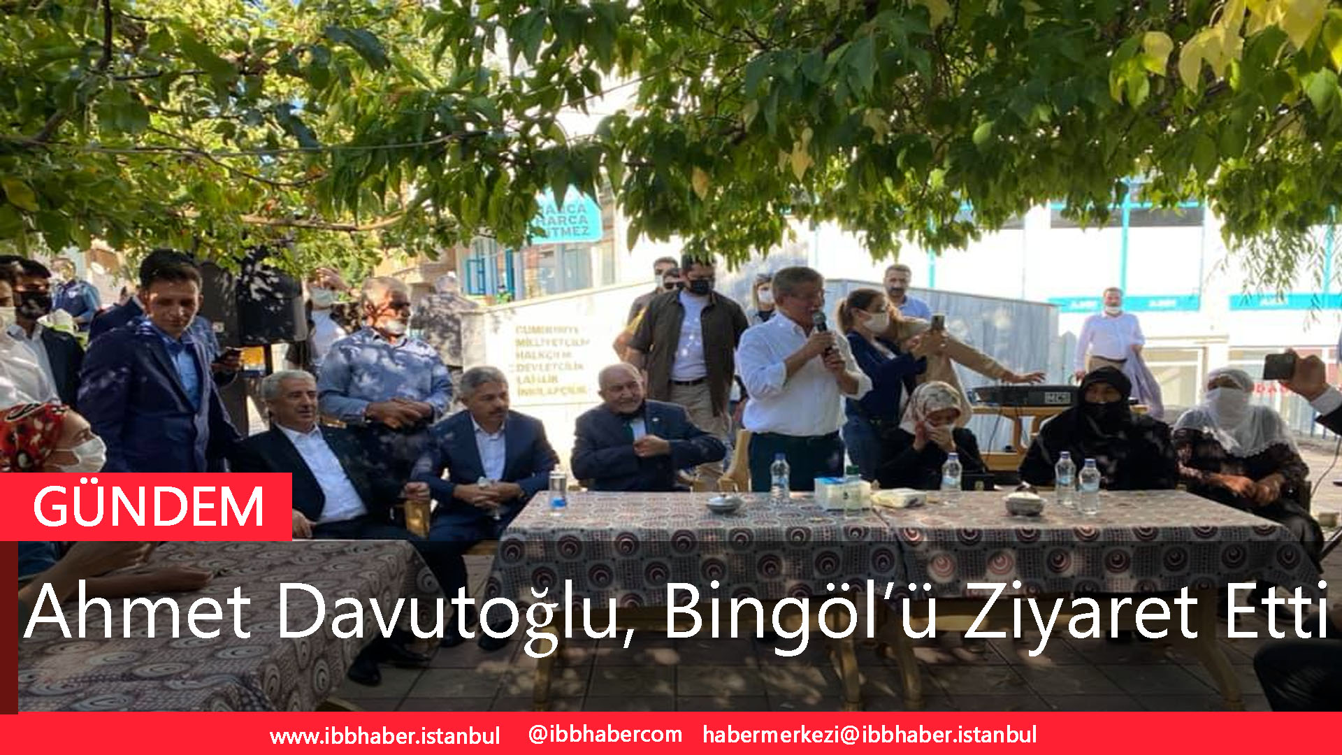 Ahmet Davutoğlu, Bingöl’ü Ziyaret Etti