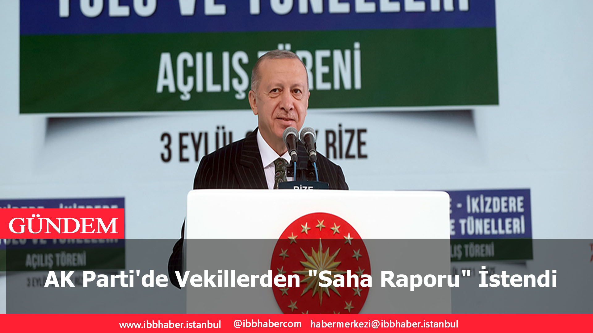 AK Parti ‘de Vekillerden “Saha Raporu” İstendi