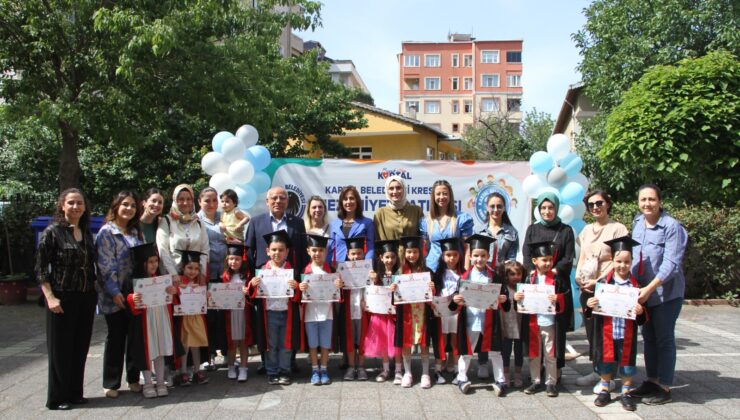 Kartal Belediye Kreşlerinde Karne Heyecanı