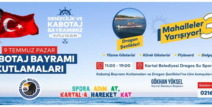 Kabotaj Bayramı Coşkusu Dragos Su Sporları Merkezi’nde Yaşanacak