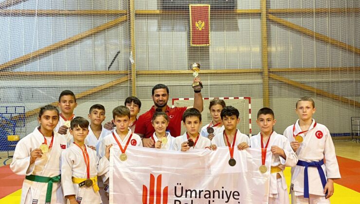 ÜMRANİYELİ SPORCULAR MADALYALARA DOYMUYOR