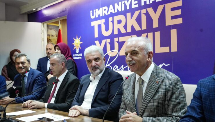 ÜMRANİYE’DE İYİ PARTİ’DEN İSTİFA EDEN MECLİS ÜYESİ İLE BİRLİKTE 260 KİŞİ AK PARTİ’YE KATILDI