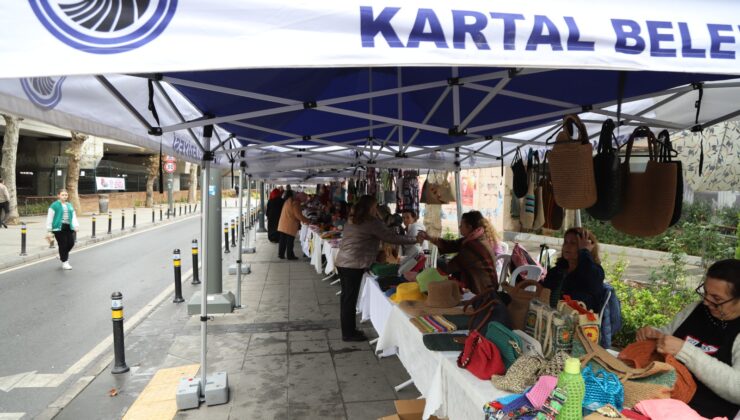 Kartal Kadın Emeği Pazarı Açıldı